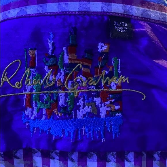 Robert Graham long sleeve button up dress shirt - Picture 4 of 4